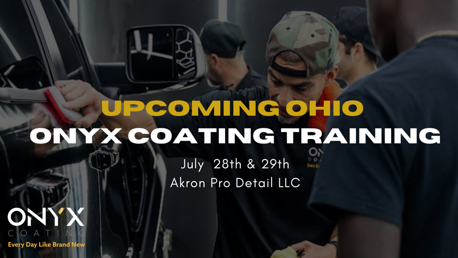 Onyx Coating training in Ohio